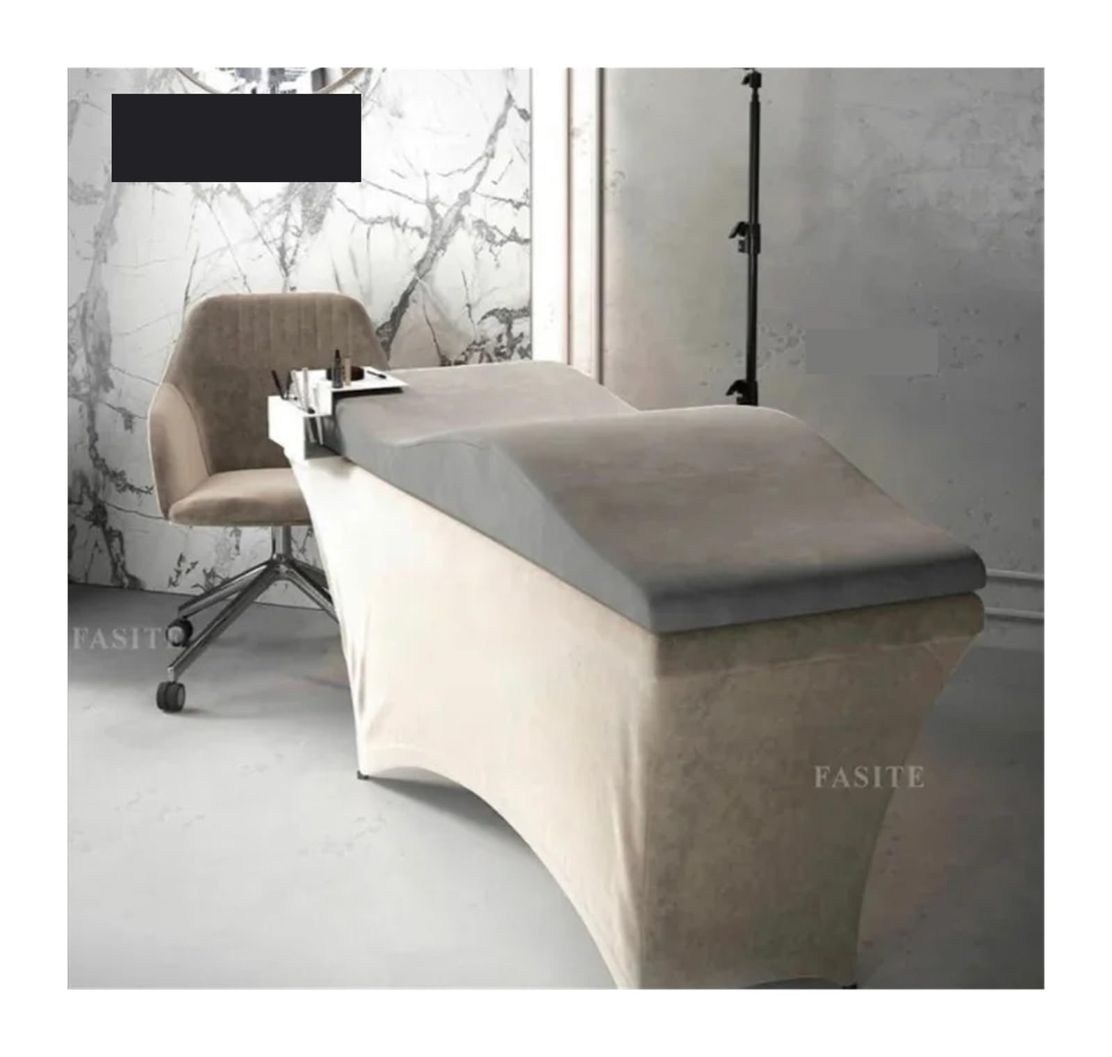 Materasso per Lettino da Massaggio Coprimaterasso Curvo for Letto for Ciglia, Salone di Bellezza, Materasso for for, in Memory Foam for for(A)