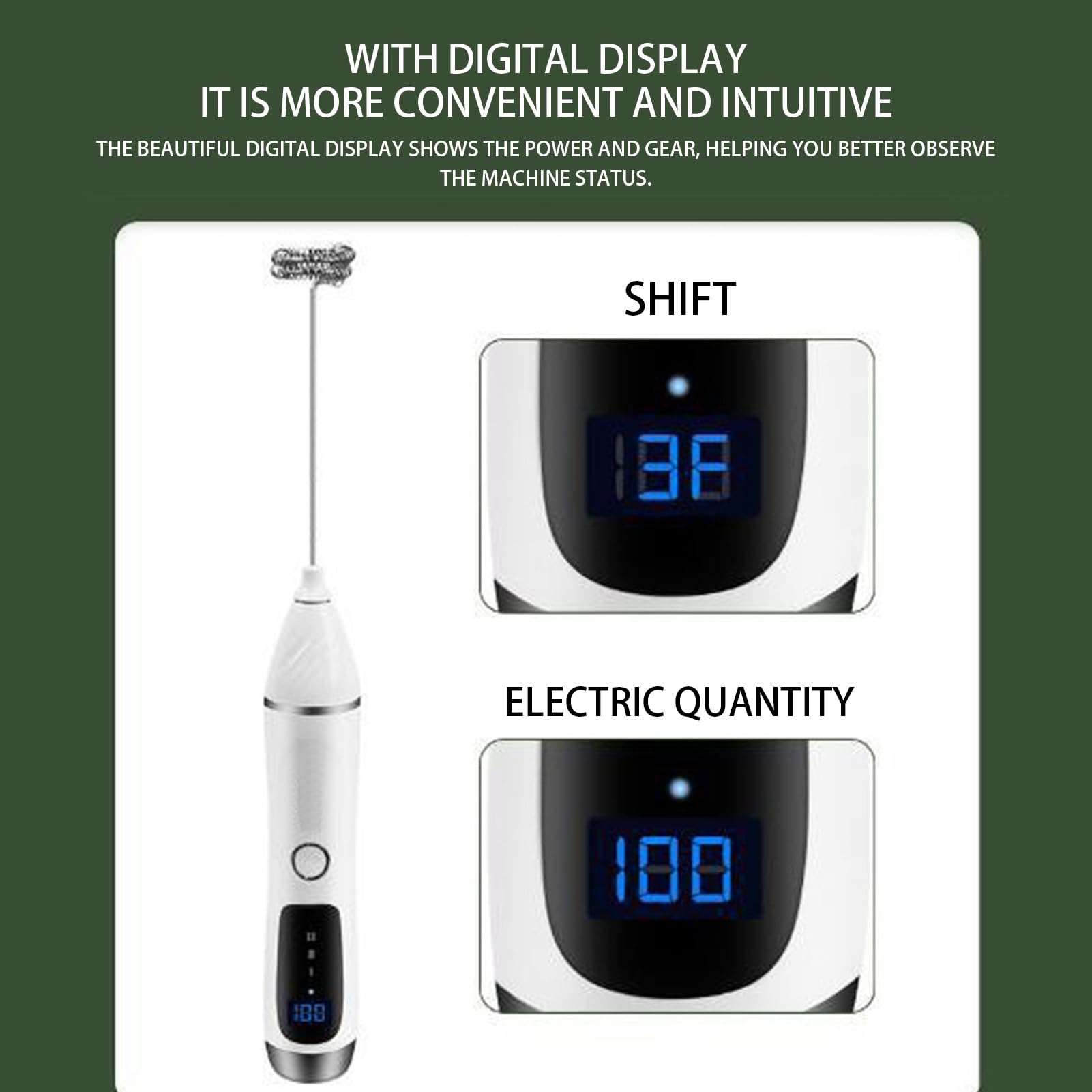 Handheld Schuimmaker, Koffie En Cappuccino Automatische Mixer, Handheld Elektrische Melkkool, Roestvrijstalen Batterij Melkschuimfooier, Elektrische Whisk Drinkmixer Multifunctionele Blender Handheld Schuimmaker, Koffie En Cappuccino Automatische Mixer, Handheld Elektrische Melkkool, Roestvrijstalen Batterij Melkschuimfooier, Elektrische Whisk Drinkmixer Multifunctionele Blender