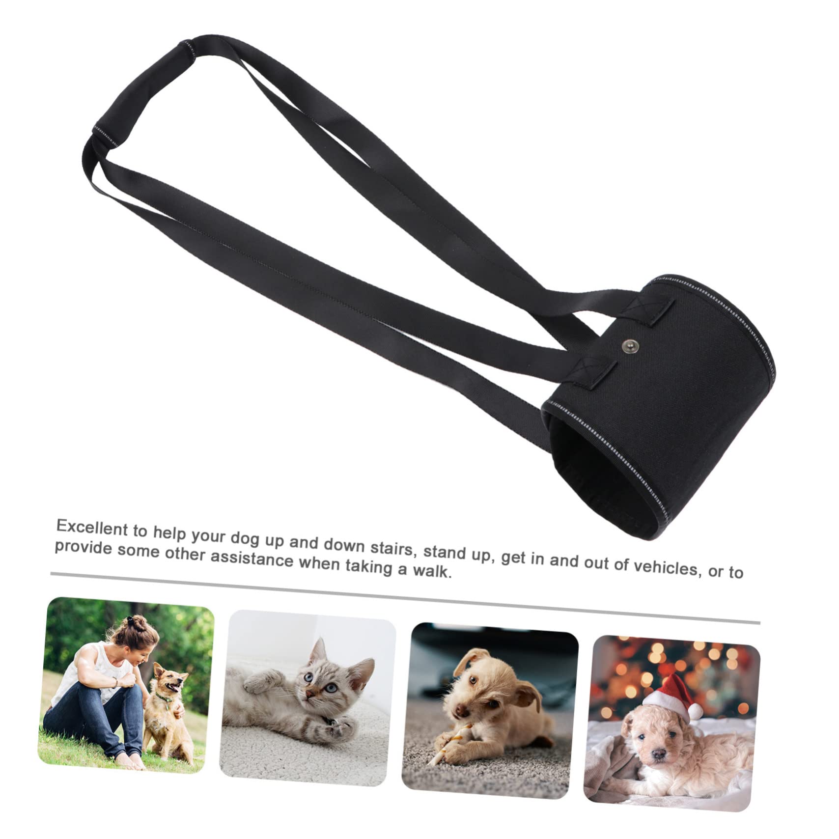 Kisangel 3stücke Portable Dog Support Für Hunde Einstellbares Pet Support Geschirr Für Outdoor Aktivitäten Zur Unterstützung Bei Mobilitätseinschränkungen Und Beim Treppensteigen