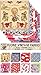 Paper Pack (24sh 6"x6") Valentine Day FLONZ Vintage Paper for Scrapbooking and Craft