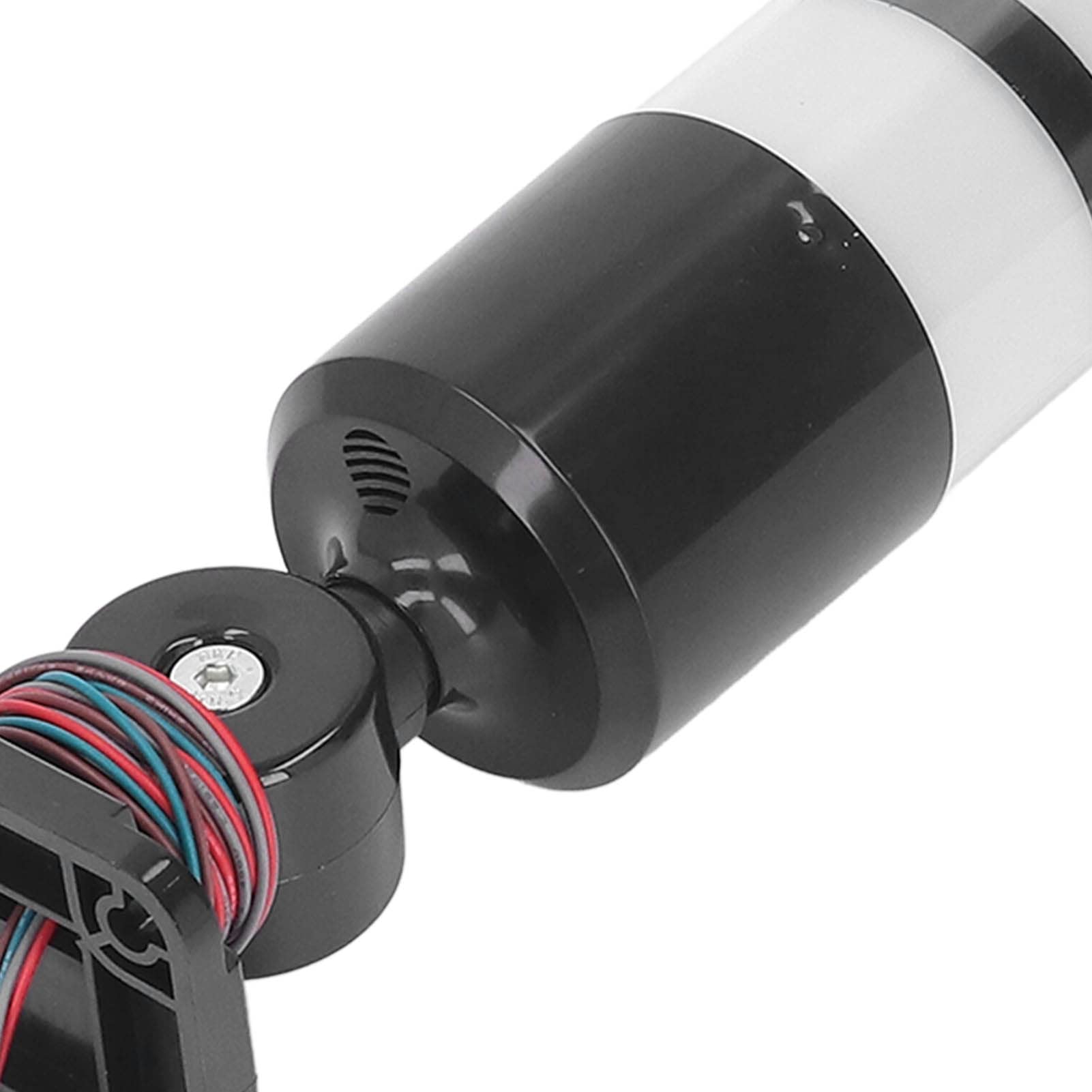 Lampada di Segnalazione Industriale, Colonna per Lampada a LED Fissa Ad Alta luminosità a 2 Strati, Torre di Segnalazione per Uso in Catena di Montaggio (12‑24 V CC universale)