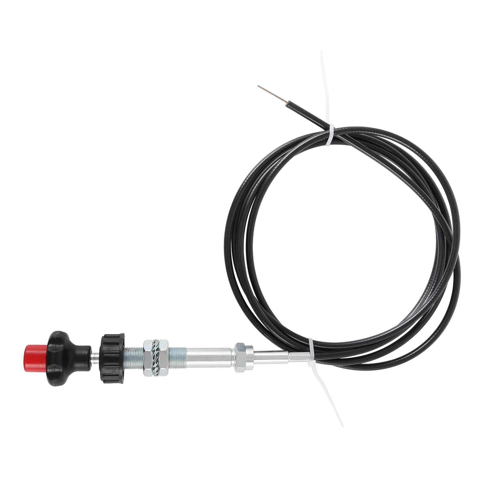 55204 Cables de control con perilla negra, longitud ajustable de 10 pies
