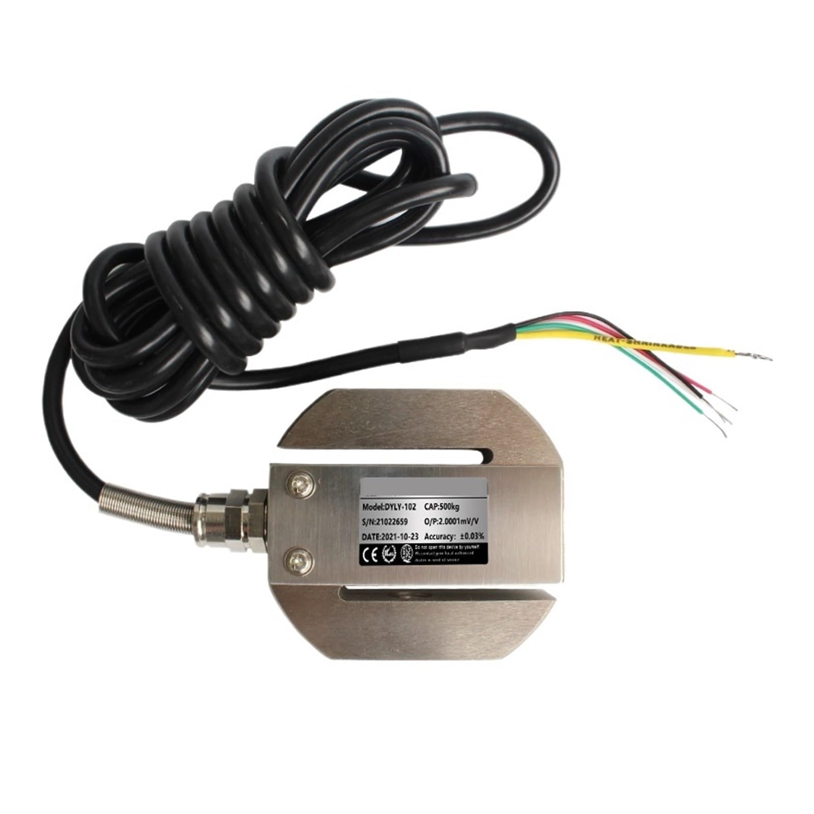 EAHWCXSD DYLY-102 S Type Pression Sensor Load Cell Scale Tension Compression Load Cell Weight Sensor(20KG)