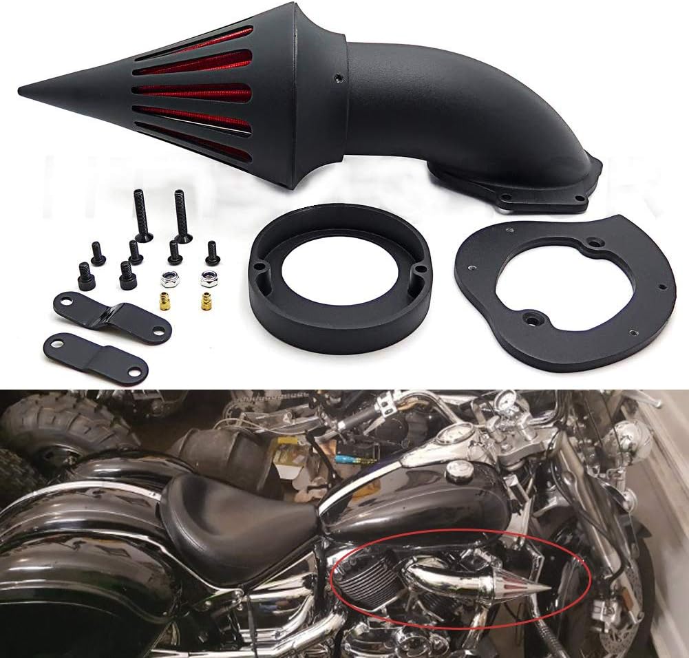 HTTMT MT225004BK Black Air Cleaner Kits Intake Filter