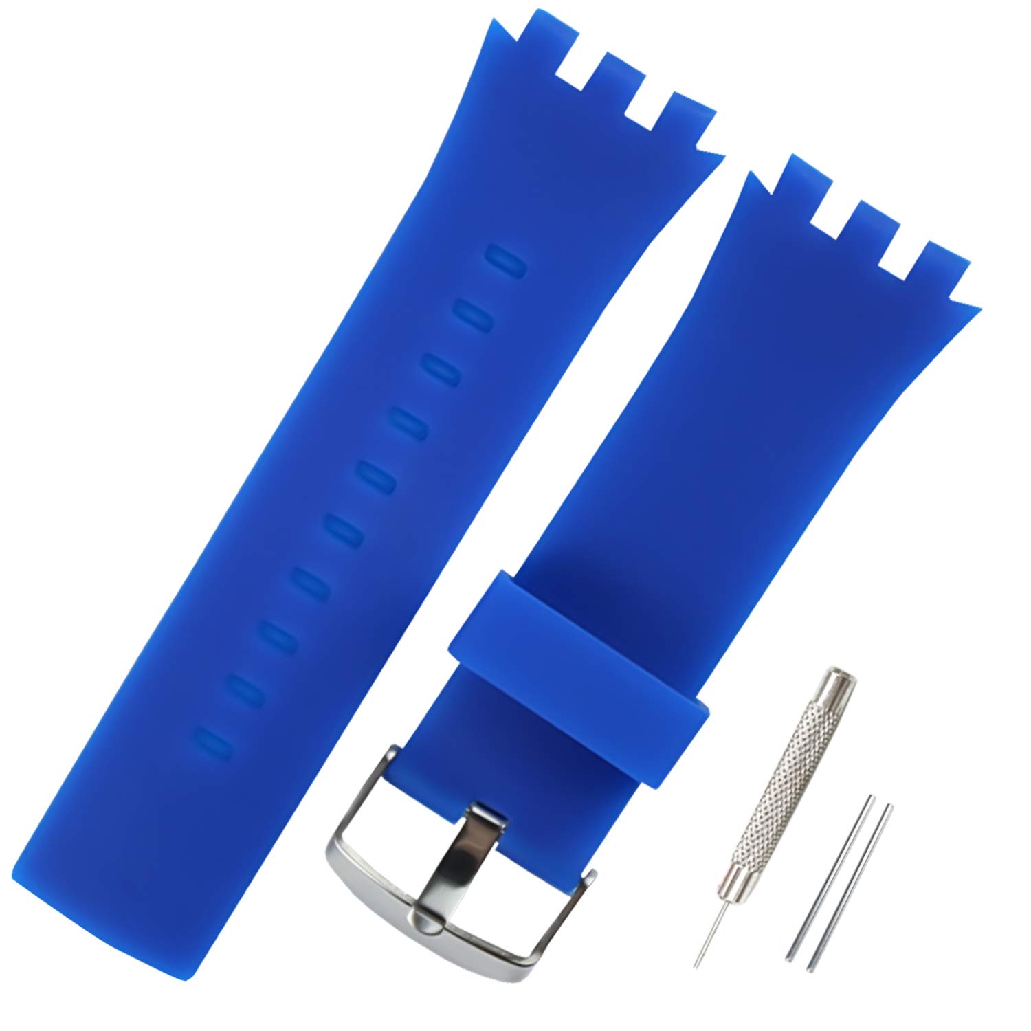KHZBS Silicone Watch Strap Replacement for Swatch Touch Collection Watch Band (24mm） (B07WLC65Y1) Amazon Price History, Amazon Price Tracker