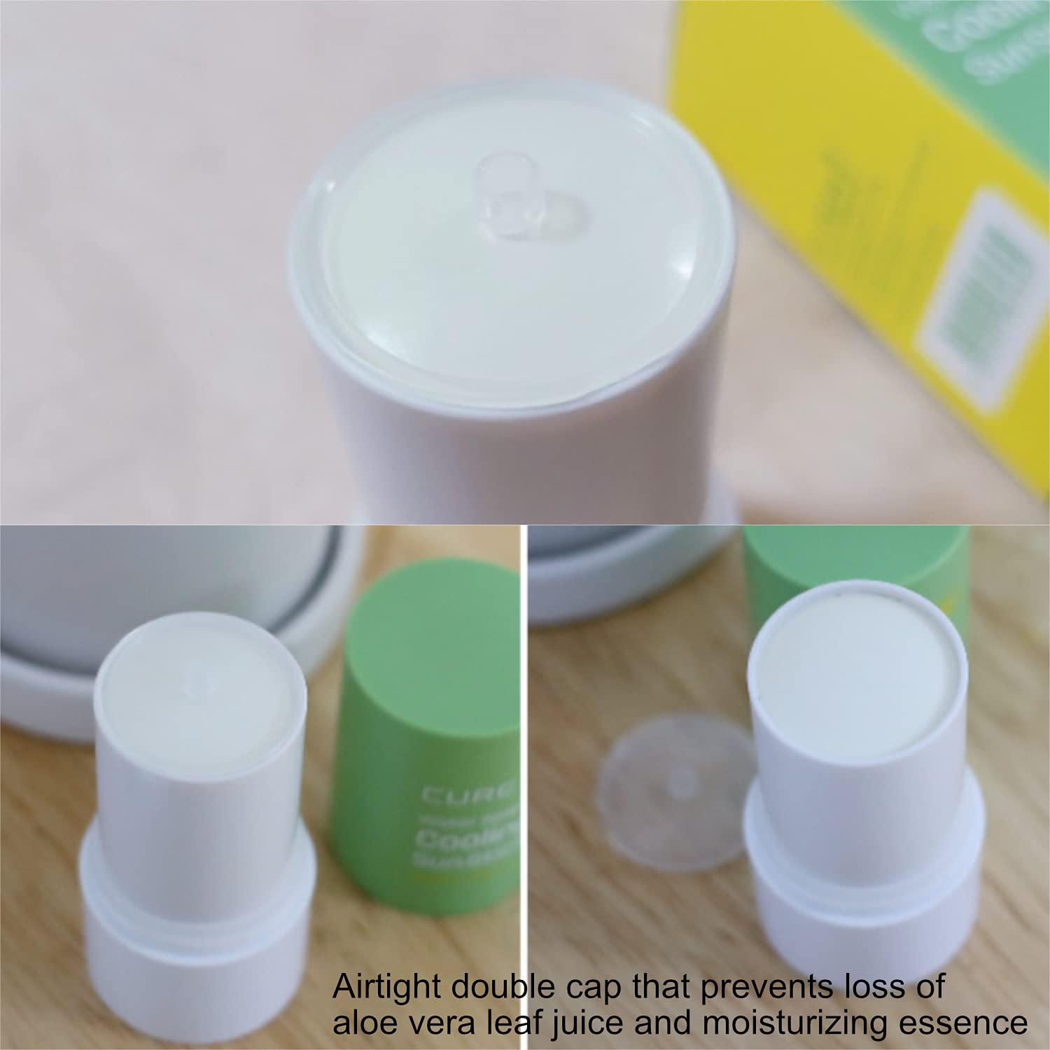 Aloe CURE Water Splash Cooling Sun Stick SPF 50+ PA++++ 23g / Soothing UV protection Suncreen