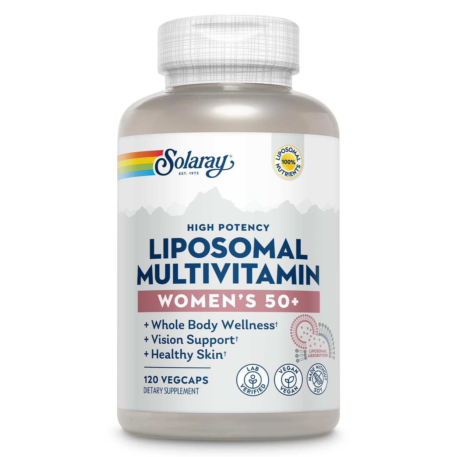 Solaray Womens Liposomal Multivitamin 60 Vcaps