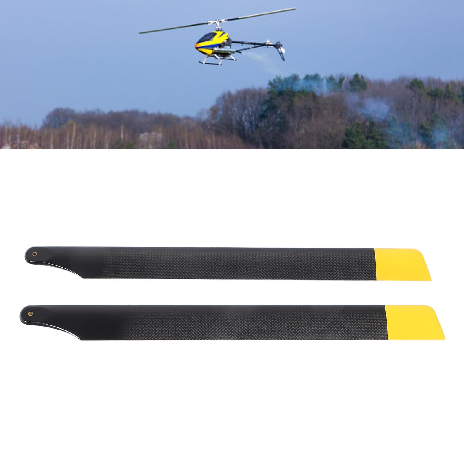 CHICIRIS Łopata Wirnika Głównego do Helikoptera RC, Lekka i Wytrzymała