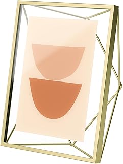 29 Picture Wall Ideas For Bedrooms That Feel Cozy And Personal 9 Umbra Prisma Picture Frame, 5x7 Metal Photo Display for Desk or Wall, 5
