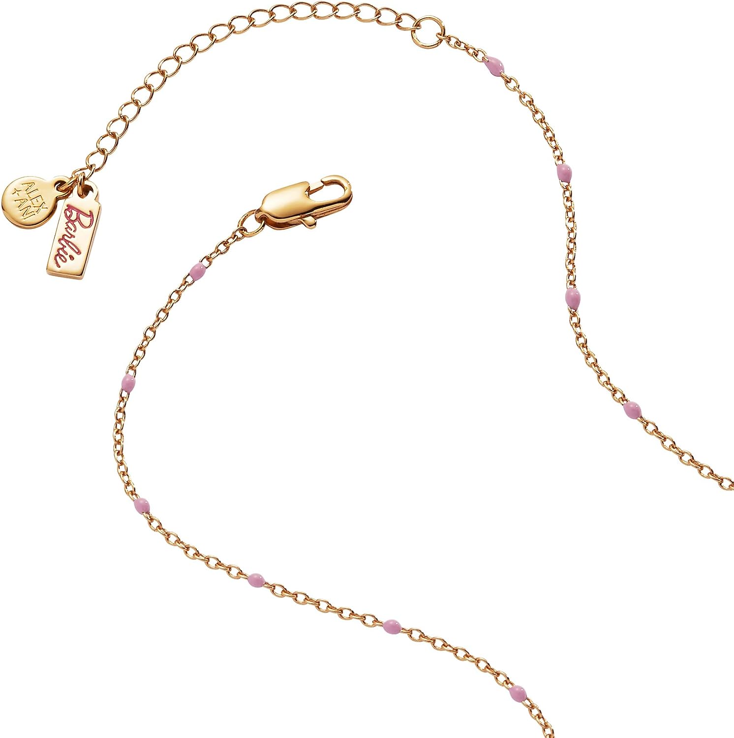 Alex and Ani Barbie Gold and Pink Jewelry