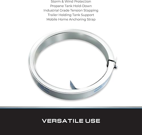 Miniatura 2 de Tie Down 59155 correa galvanizada con anclaje de 37 pies