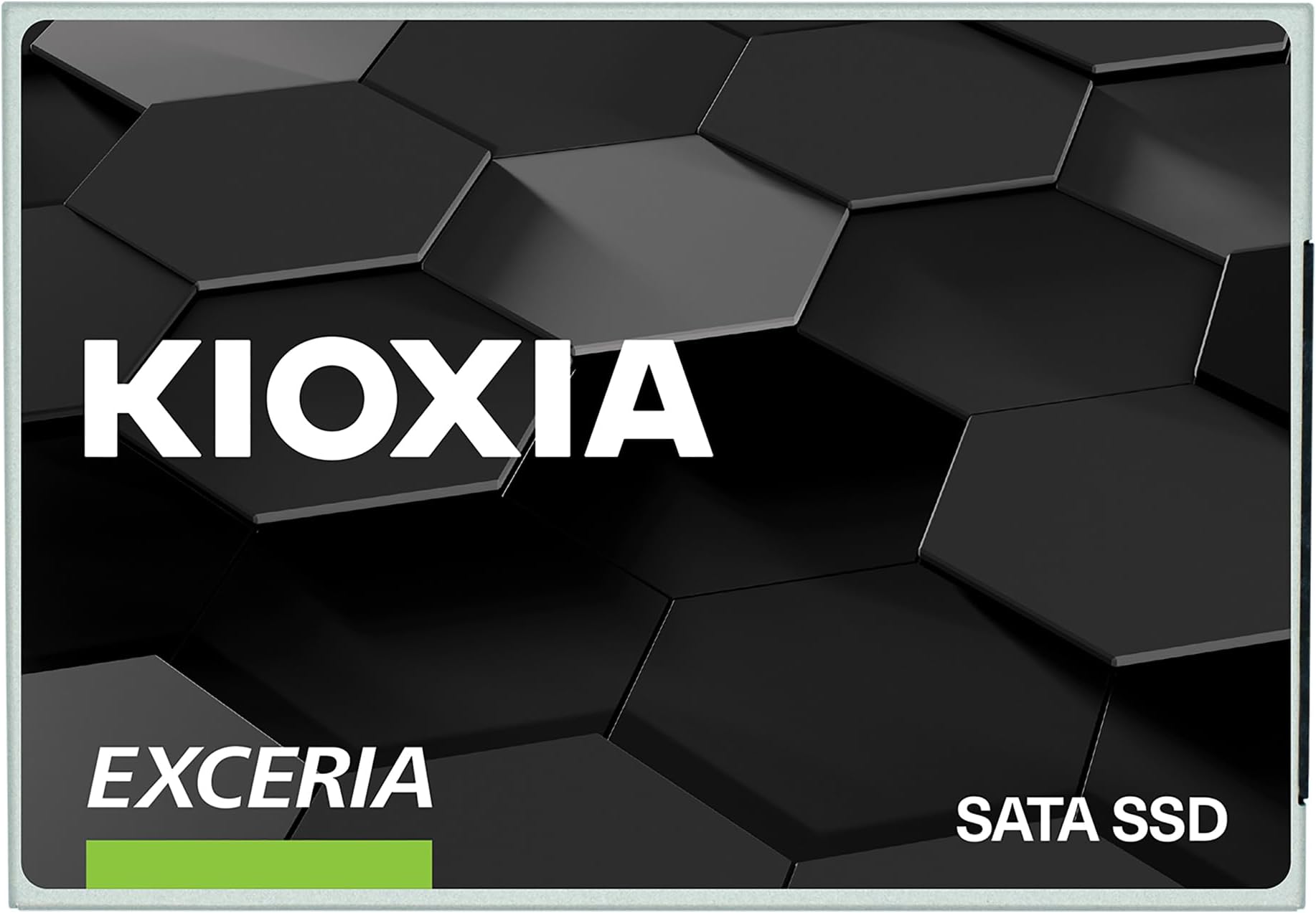 KIOXIA EXCERIA SATA SSD 960GB - 2.5” Serial ATA (SATA) 6 Gbit/s, Read/Write Speed up to 555/540 MB/s, Internal Drive for Notebook/Laptop, Desktop PC, HDD Upgrade (LTC10Z960GG8)