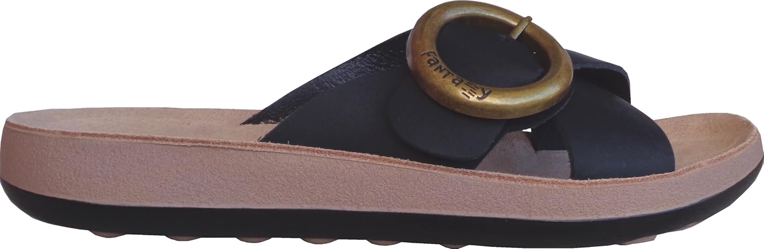 Fantasy Sandals - Flex Sole Technology - Discover the BUBBLE EFFECT - Lightweight and soft leather sandals - NATALIE image 3