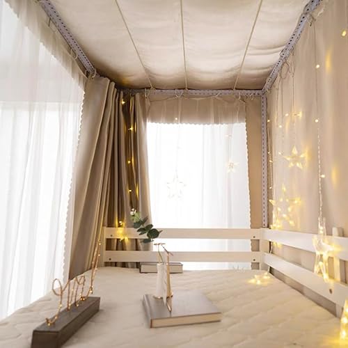 Miniatura 9 de Cortinas de tela para cama de dormitorio o casa, mosquiteros, cortinas opacas para estudiantes, cortinas de sombreado transpirables a prueba de