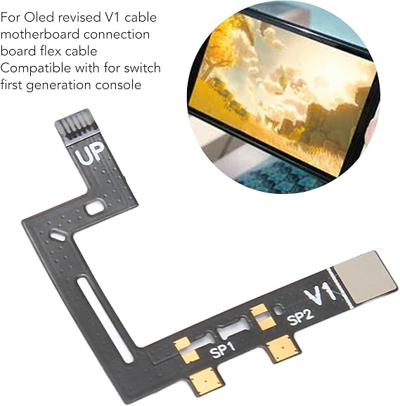 كابل Flex Sx OLED Revised V1، كابل بيانات وحدة المعالجة المركزية OLED Flex Sx OLED Revised V1 Cable TX PCB، استبدال كابل وحدة المعالجة المركزية لوحدة التحكم في الألعاب لـ OLED Flex Sx