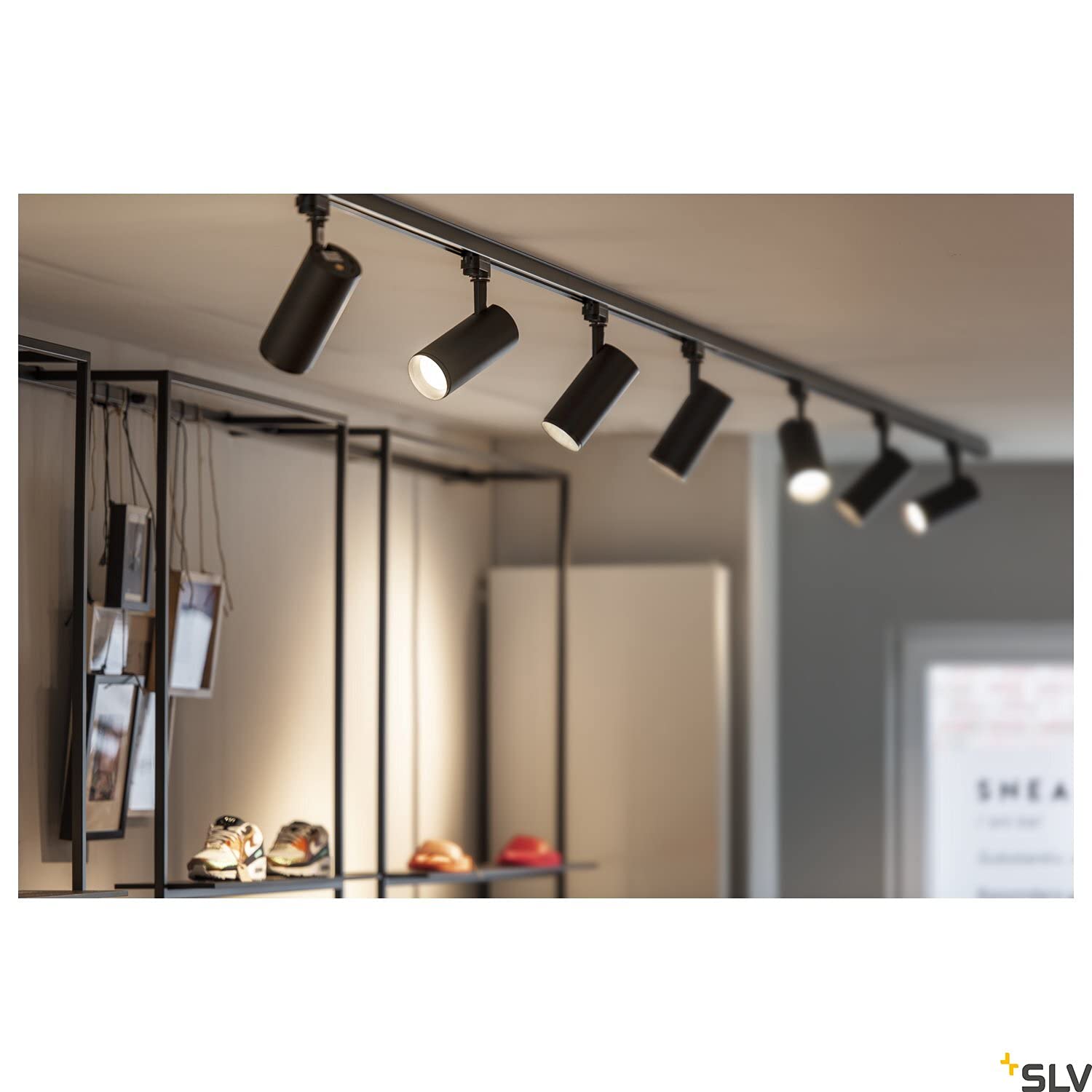 SLV NUMINOS® PHASE M/LED 3-Phasen-Strahler 3000K 20.1W 1970lm schwarz dimmbar 36Grad