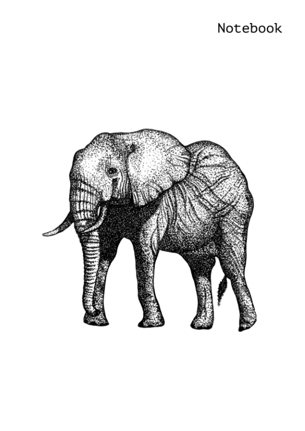 Elephant A4 Lined Notebook
