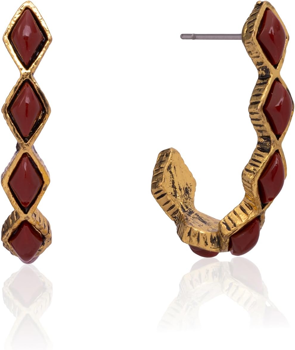 Rustic Couture's Western Hoop Earrings for Women Cowgirl Country Concho Western Statement Jewelry