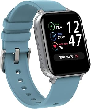 BINDEN Smartwatch Reloj Inteligente GTC Llamadas y Notificaciones,  Multideportes, Resistente IP67, Caratulas Intercambiables, Silicón Color  Azul : Amazon.com.mx: Electrónicos
