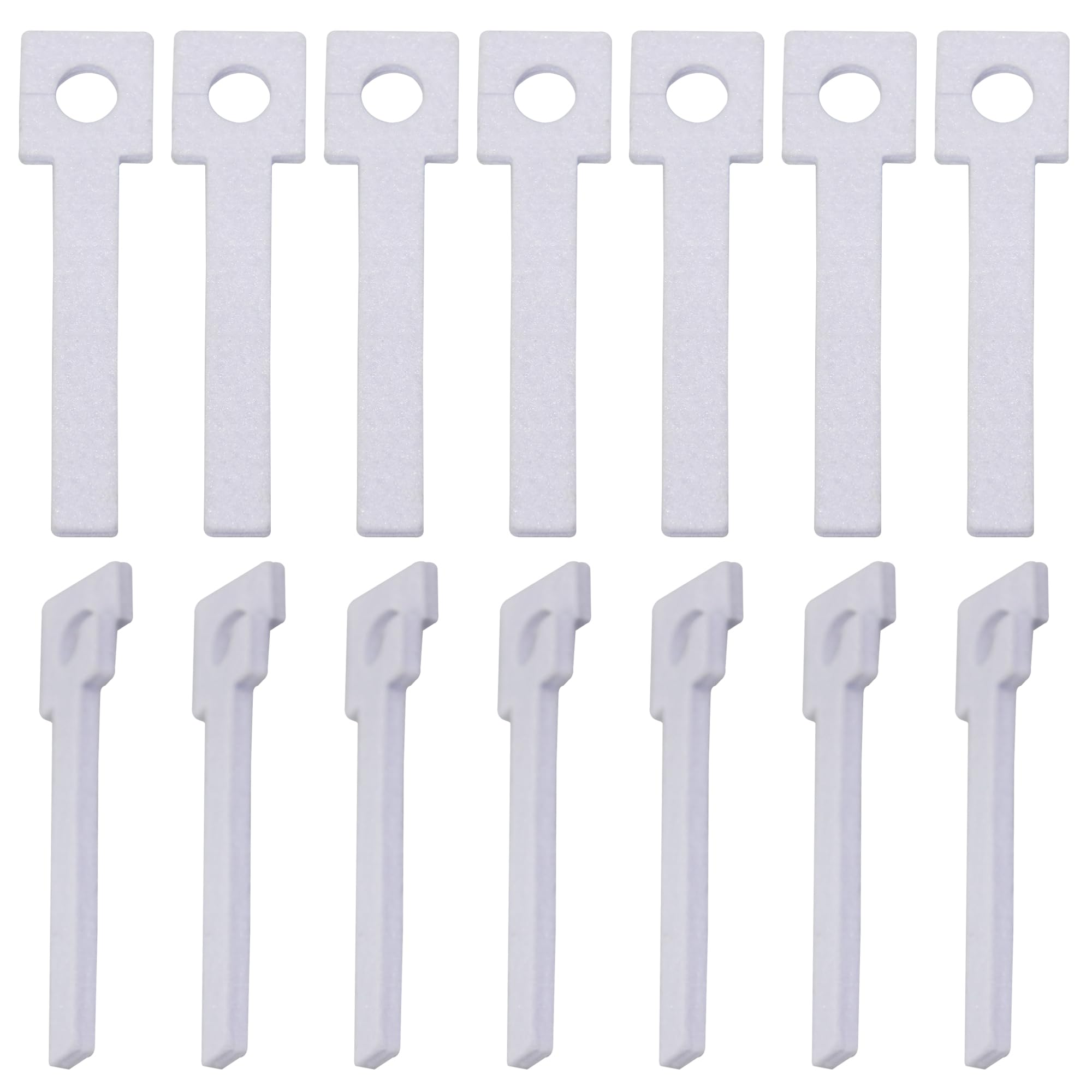 LXLVOUEG 14 PCS Scent Wicks for Hunting,Deer Scent Wicks Hunting Stuff Accessories for Absorbing Deer Scents Attractants Deer Coyote Wolf Fox Urine Wicks Hunting, Square Head&Open