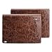 Surface Book Sleeve Case, ICARER [100% Real Leather] Detachable Folio Case for Microsoft Surface Book (13.5 inch) - Coffee
