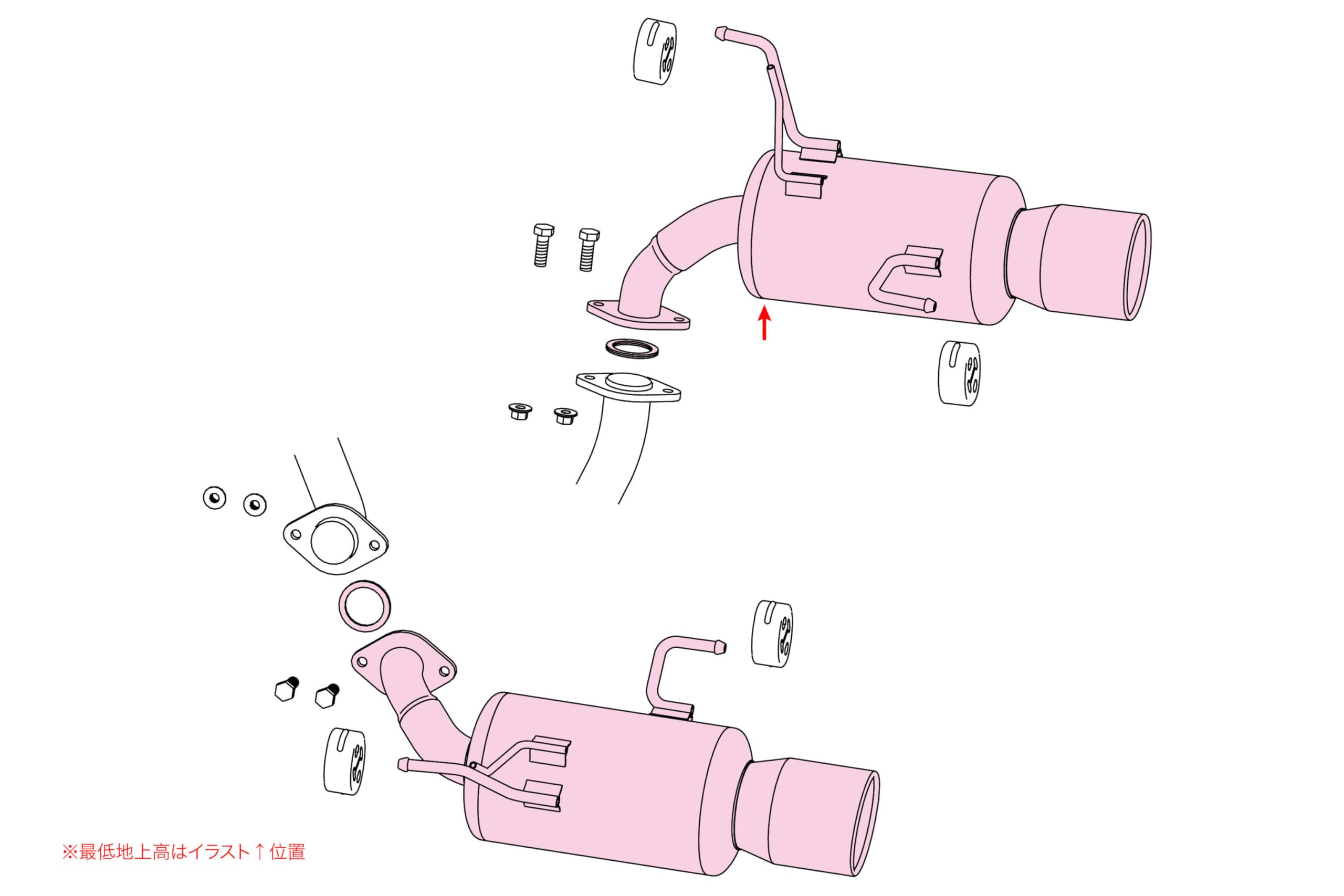 Amazon | フジツボ (FUJITSUBO) マフラー【AUTHORIZE S 】スバル