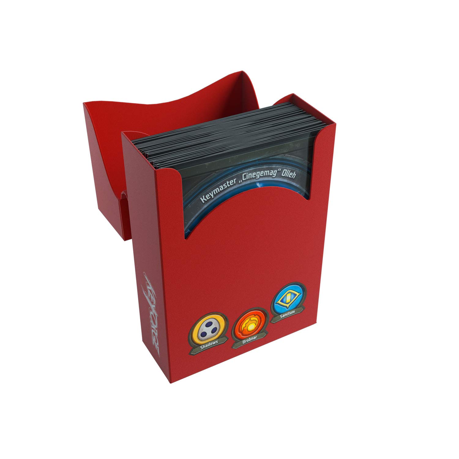 Funda en forma de libro GAMEGEN!C KeyForge deck book -rojo Funda en forma de libro GAMEGEN!C KeyForge deck book -rojo