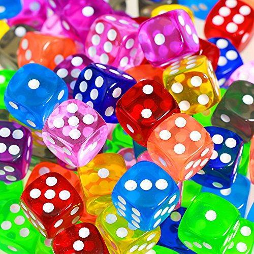 YOUSHARES Dadi Impostato Colore Assortiti