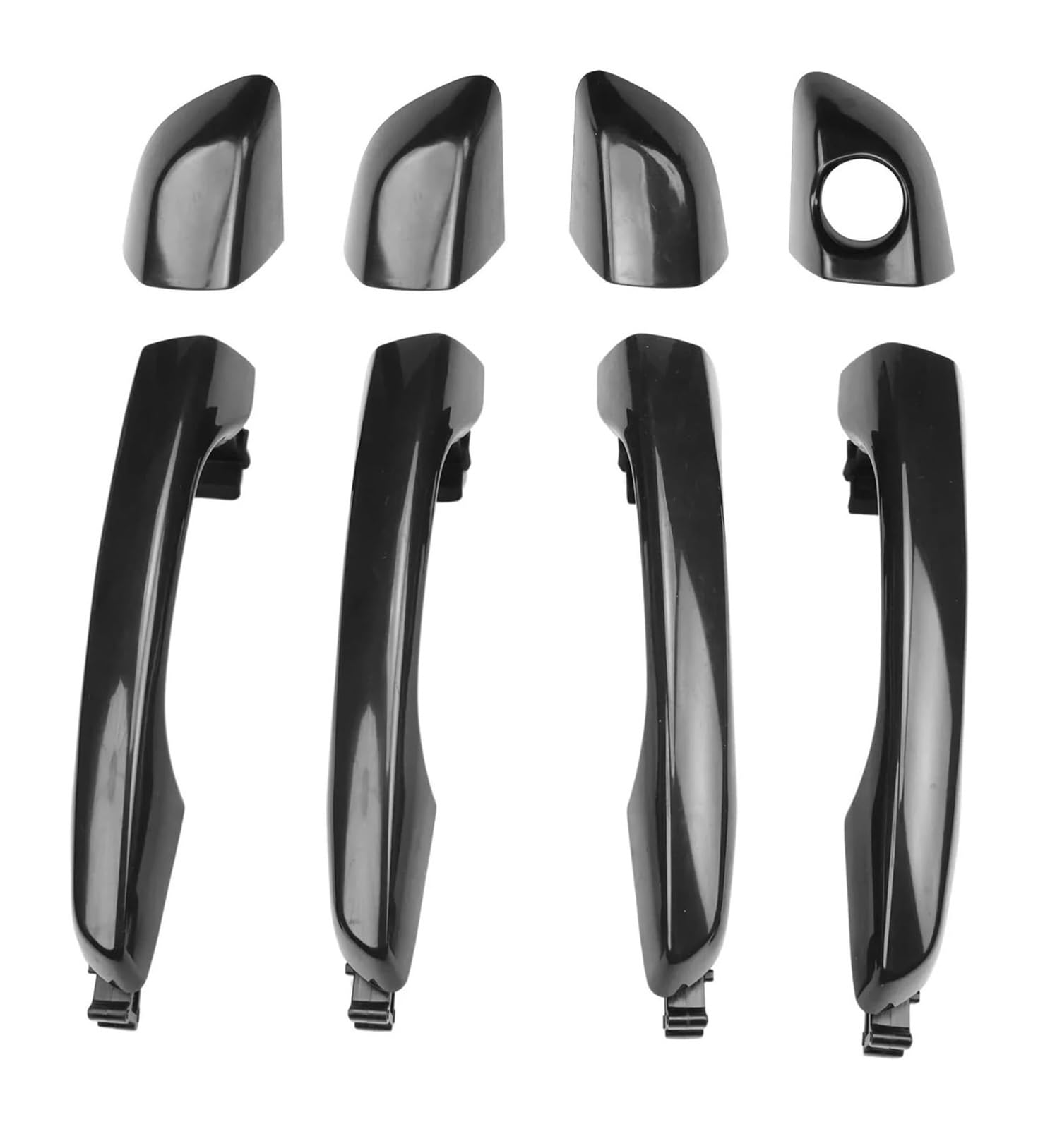 HCKCLMBMZW for Hyundai for Elantra 2017 2018 2019 2020 82651-F0010 4 Pieces Exterior Door Handles 82651-F2020 Side Handle Car Door Handle Cover