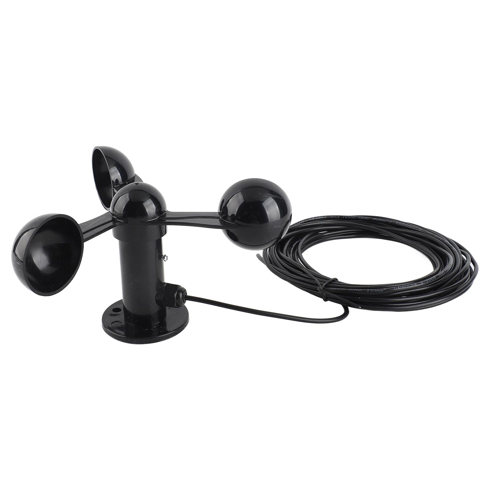 Generic Capteur Anémomètre Vitesses du Vent Performance Stable Capteur de de la Vitesse du Vent pour la Météorologique Vitesse du Matériau ABS