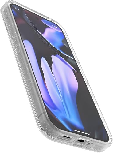 OtterBox Palomino Symmetry Series Coque transparente – Stardust (transparent/pailleté), ultra élégante, compatible avec le chargement sans fil, bords surélevés pour protéger l'appareil photo et - 2