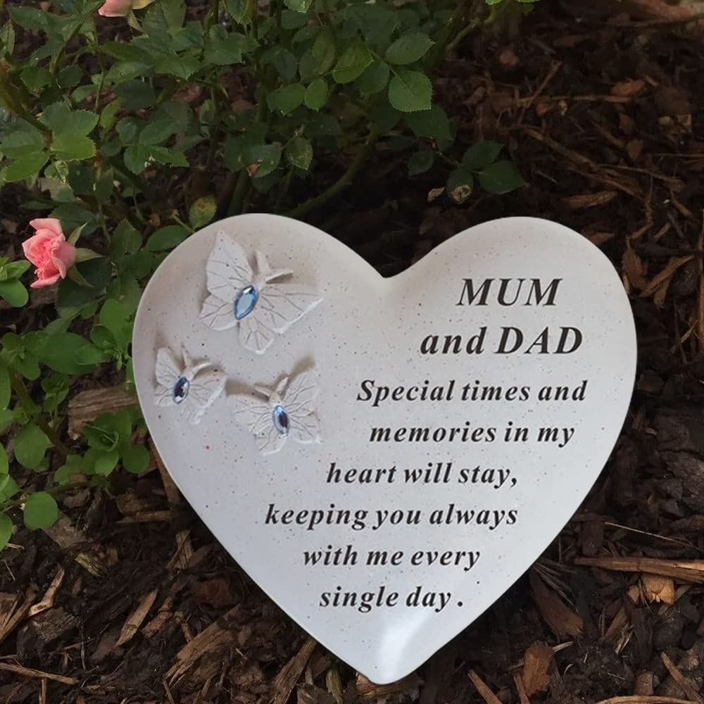David Fischhoff Daddy Memorial Farfalla a Forma di Cuore con