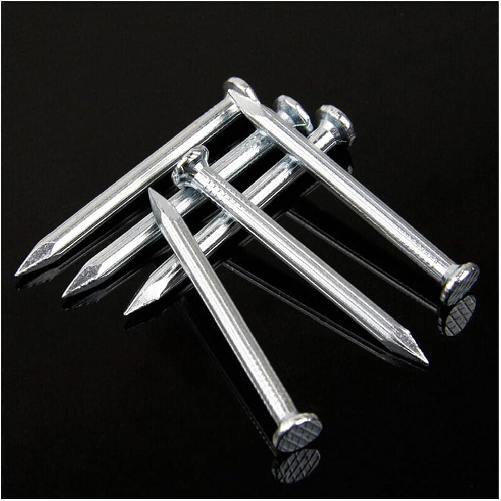 Clavos AWMSHUN, 2 pulgadas, 135 piezas, para madera y tableros, galvanizados, resistentes al óxido miniatura 4