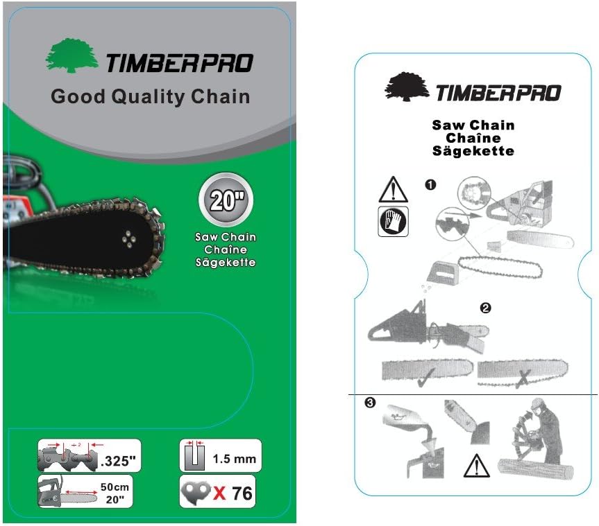 TIMBERPRO Genuine 20" Replacement Chainsaw Chain