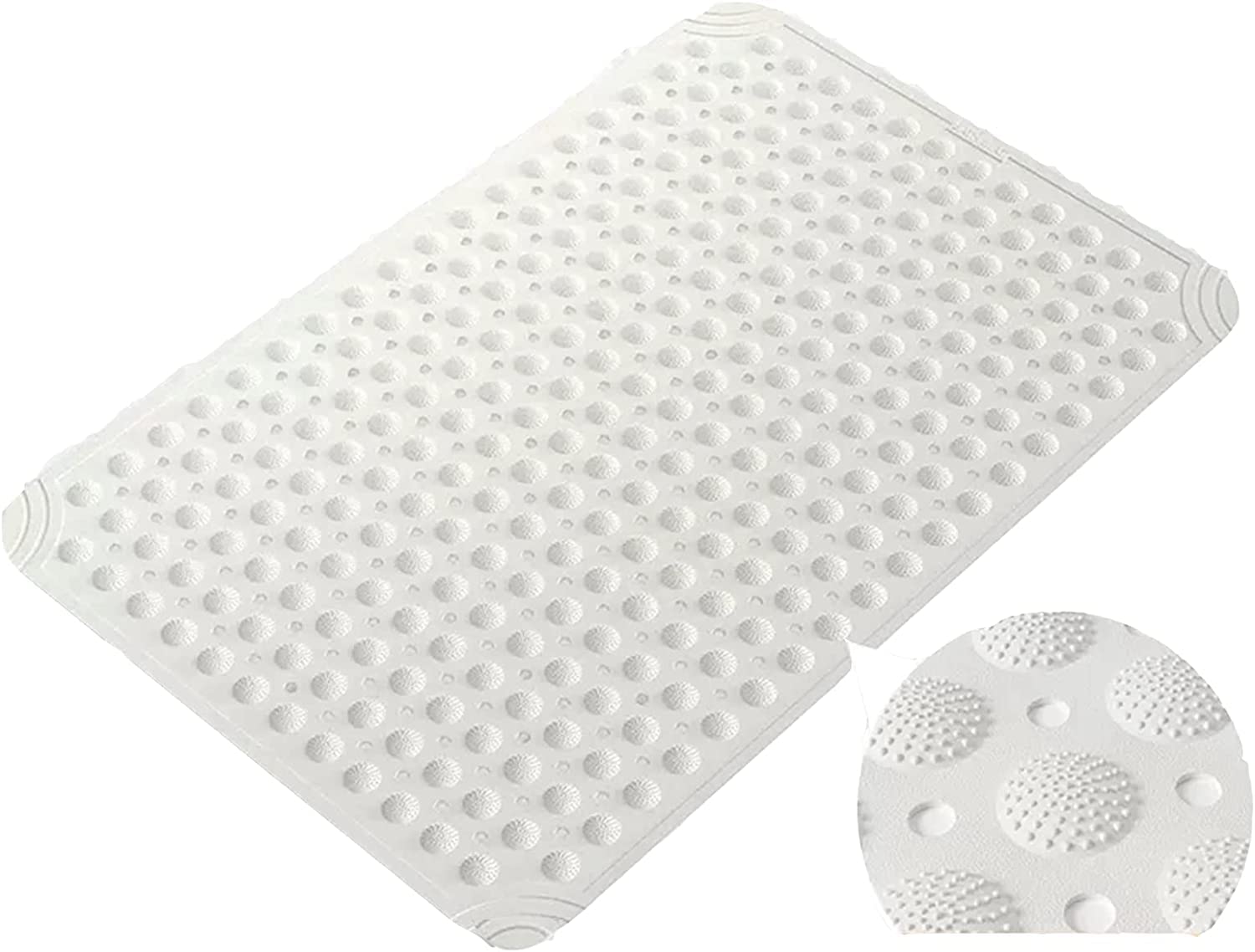 Tappetino Antiscivolo per Doccia, Lavabile in Lavatrice, Tappetino Antiscivolo per Vasca da Bagno, Tappetino Antiscivolo per Vasca da Bagno, con Ventosa, Doccia, Massaggio (Colore: 11, Dimen