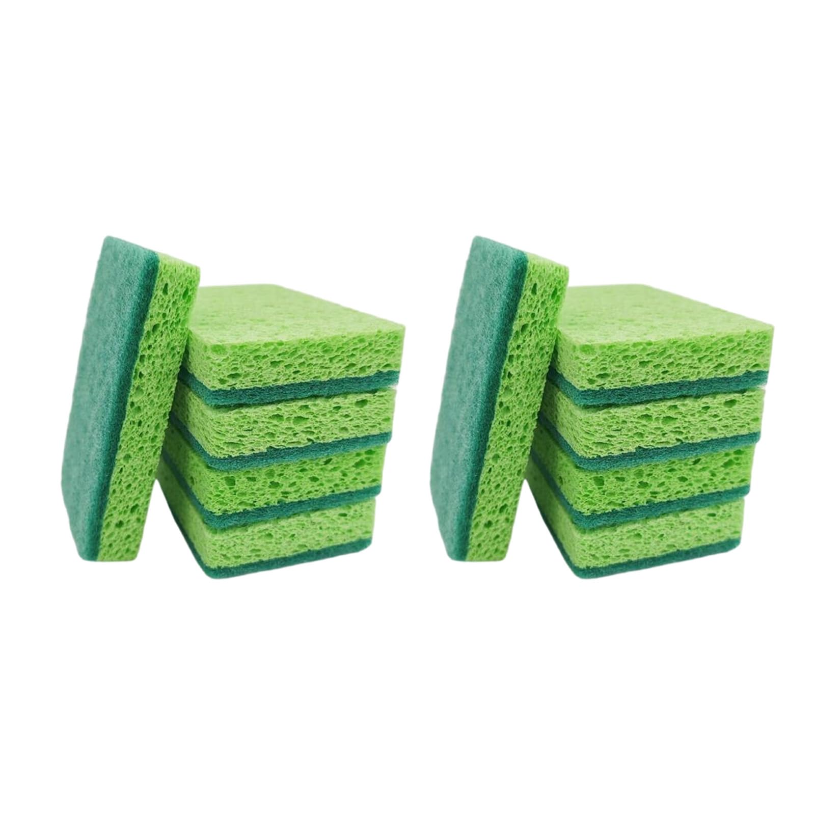 5pcs / 10pcs Absorbent Kitchen Sponge for Dishwashing Efficient Water Absorption Quick Stain Removal Duravility Sponge