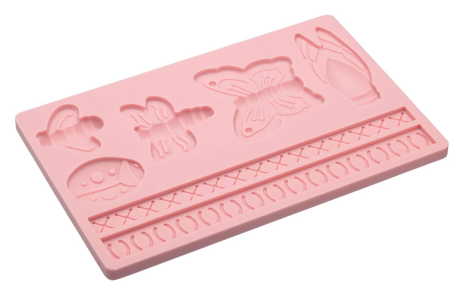 KitchenCraft Sweetly Does It Insect Silicone Fondant Mould