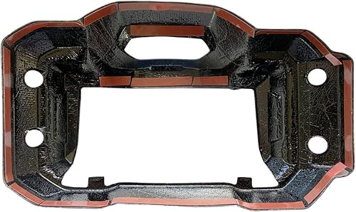 Miniatura 4 de MOS - Cubierta inferior del velocímetro de fibra de carbono compatible con Yamaha Zuma 125 2022-2024