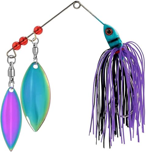 Miniatura 4 de 10 unids cambio rápido Spinner Clevis 0.512 in Spinner Blades Pesca Clevis Crawler Arnés Walleye Rig Speed Clevis