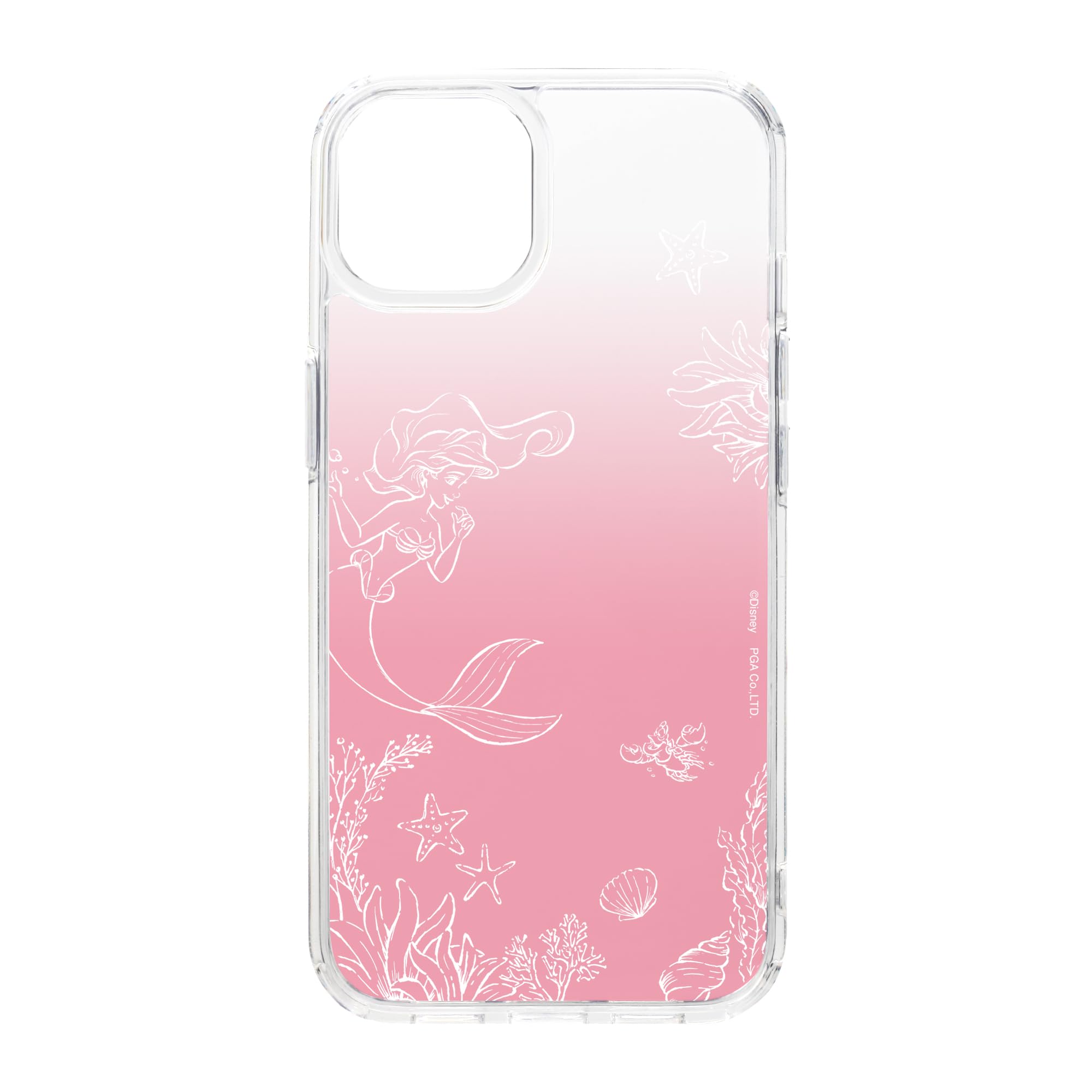 iPhone 15用 グラデーションハイブリッドケース [アリエル] Premium Style PG-D23APT05ARL