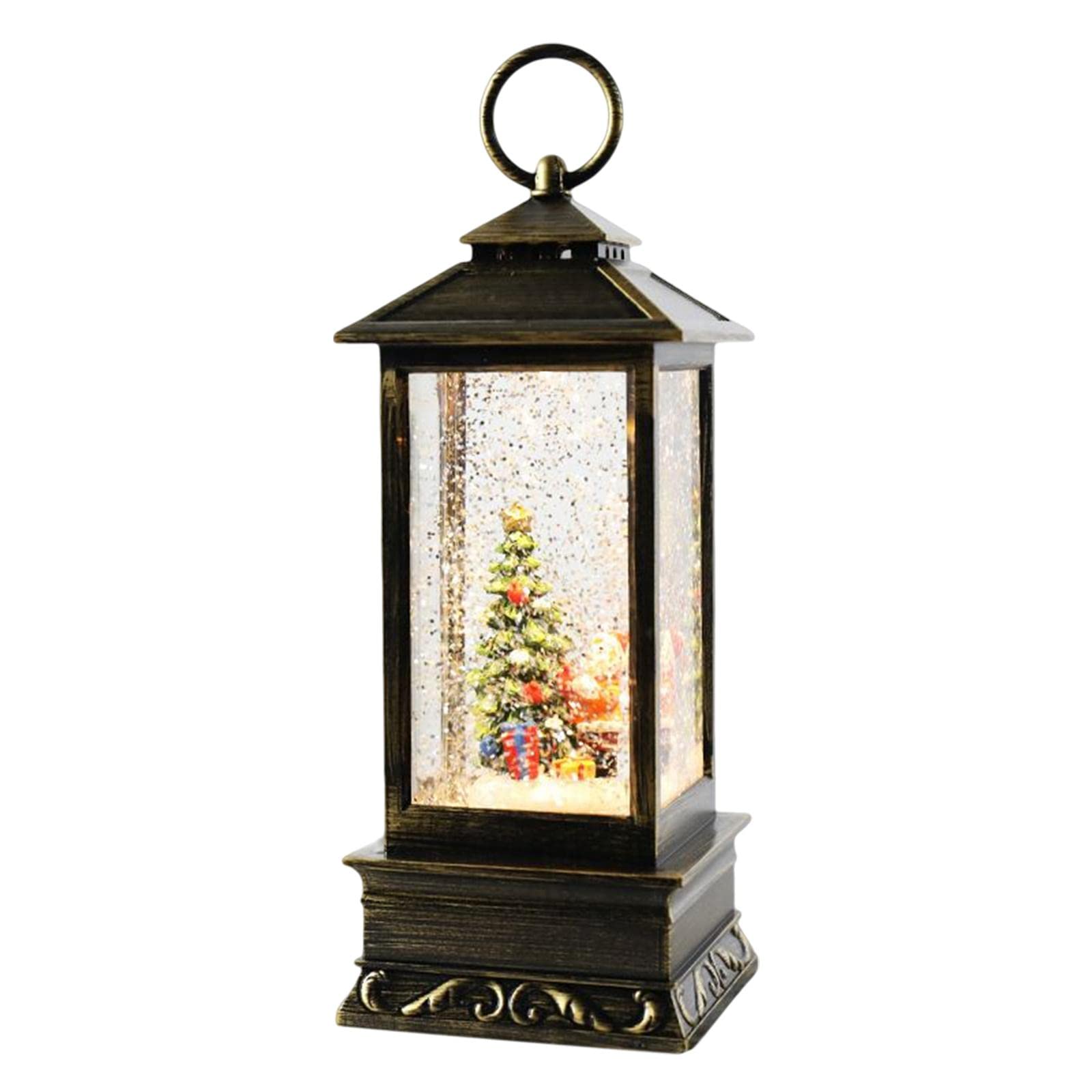 FASHIONMYDAYFashion My Day® Christmas Lantern Music Box Kids Gift Decoration with Light Birthday Gift Christmas Tree Home and Garden | Holiday and Seasonal Decor | Christmas and Winter | Figurines| Figurine