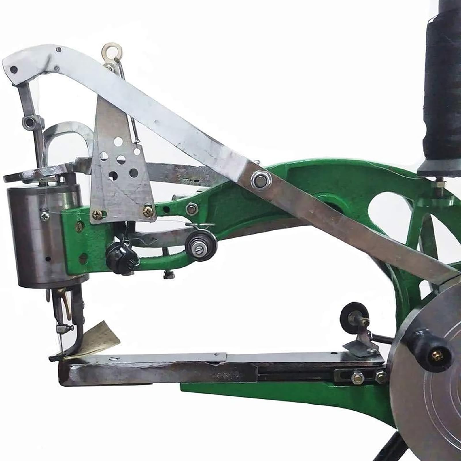 Macchina per la riparazione di scarpe, macchine da cucire portatili in pelle, macchina per la riparazione di scarpe da calzolaio a mano, cucitura di calzolaio linea di nylon manuale per impieghi