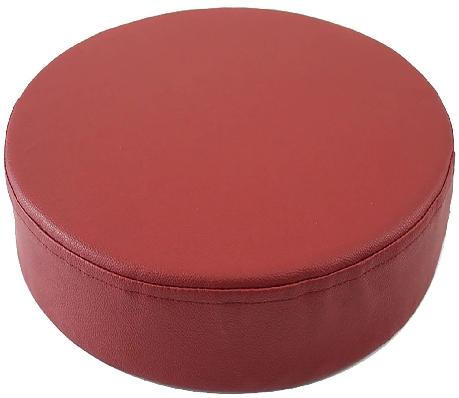Round Chair Cushions - Memory Foam Stool/Seat Cushion Thicken for Kitchen - Chairs Pads Soft Barstool for Home Office Floor Pillows(PU Leather:16,35x5cm/14x2in)