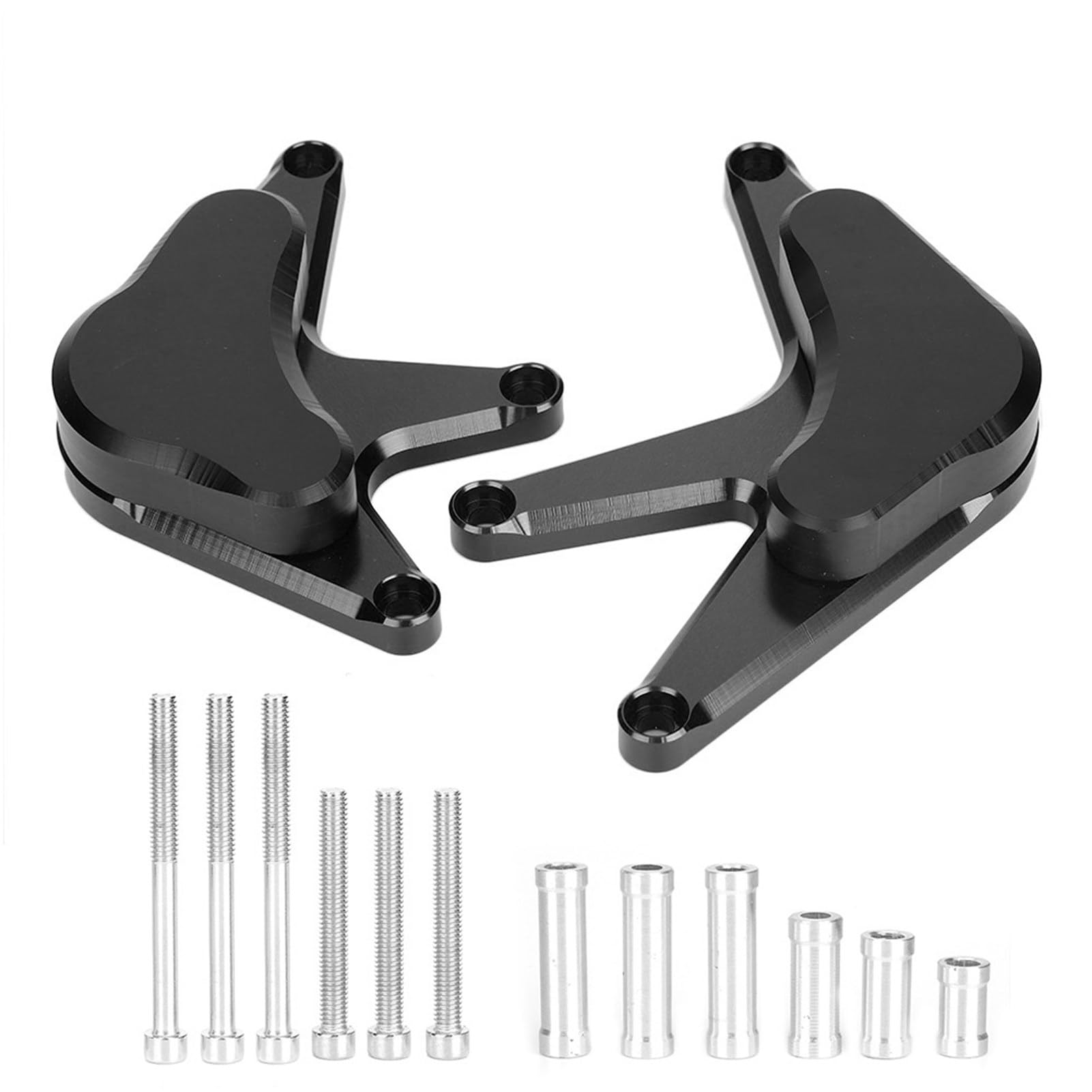 EMUKOEP Aluminium-Motorgehäuseschieber für CBR1000RR (Schwarz)