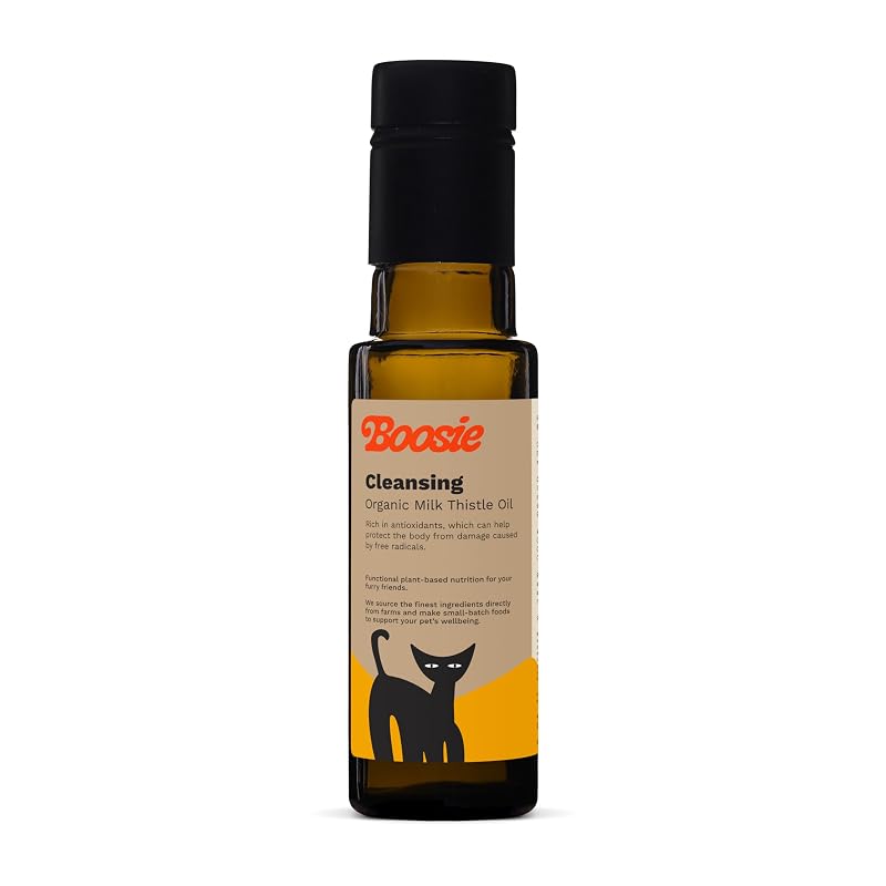 Óleo de cardo-mariano para cães e gatos Boosie 100 mL