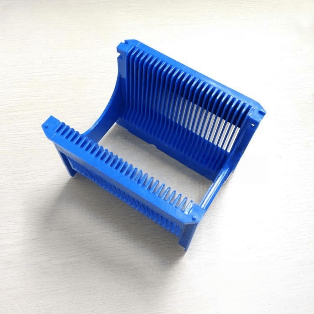 Blue Polypropylene Wafer Cleaning Baskets