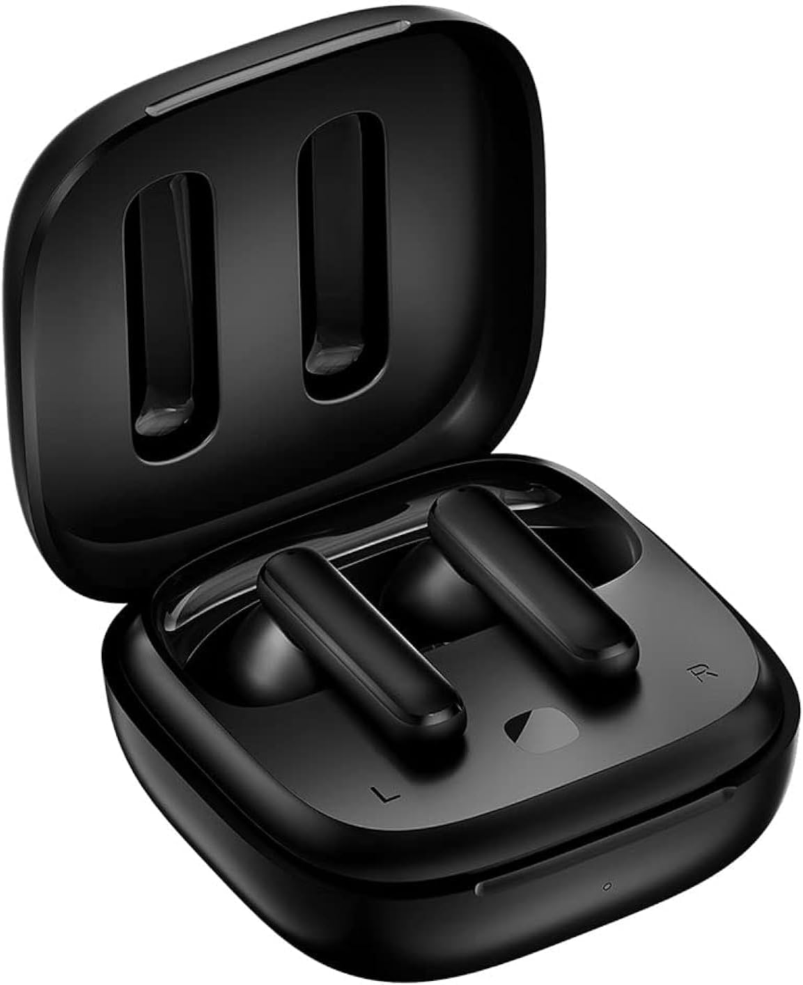 QCY T13 ANC Active Noise Cancelling Wireless Earbuds, Bluetooth 5.3 Headphones with 30H Playtime Charging Case, IPX5 Waterproof Ear Buds for iPhone and Android, Black