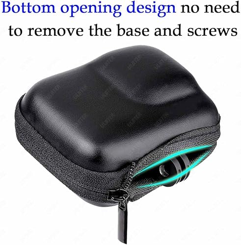 Miniatura 4 de ULBTER - Mini bolsa de almacenamiento para GoPro Hero 12 11 10 9 8 negro + Hero12 Hero11 Hero10 Hero9 Hero8 cubierta de goma para lente, accesorios