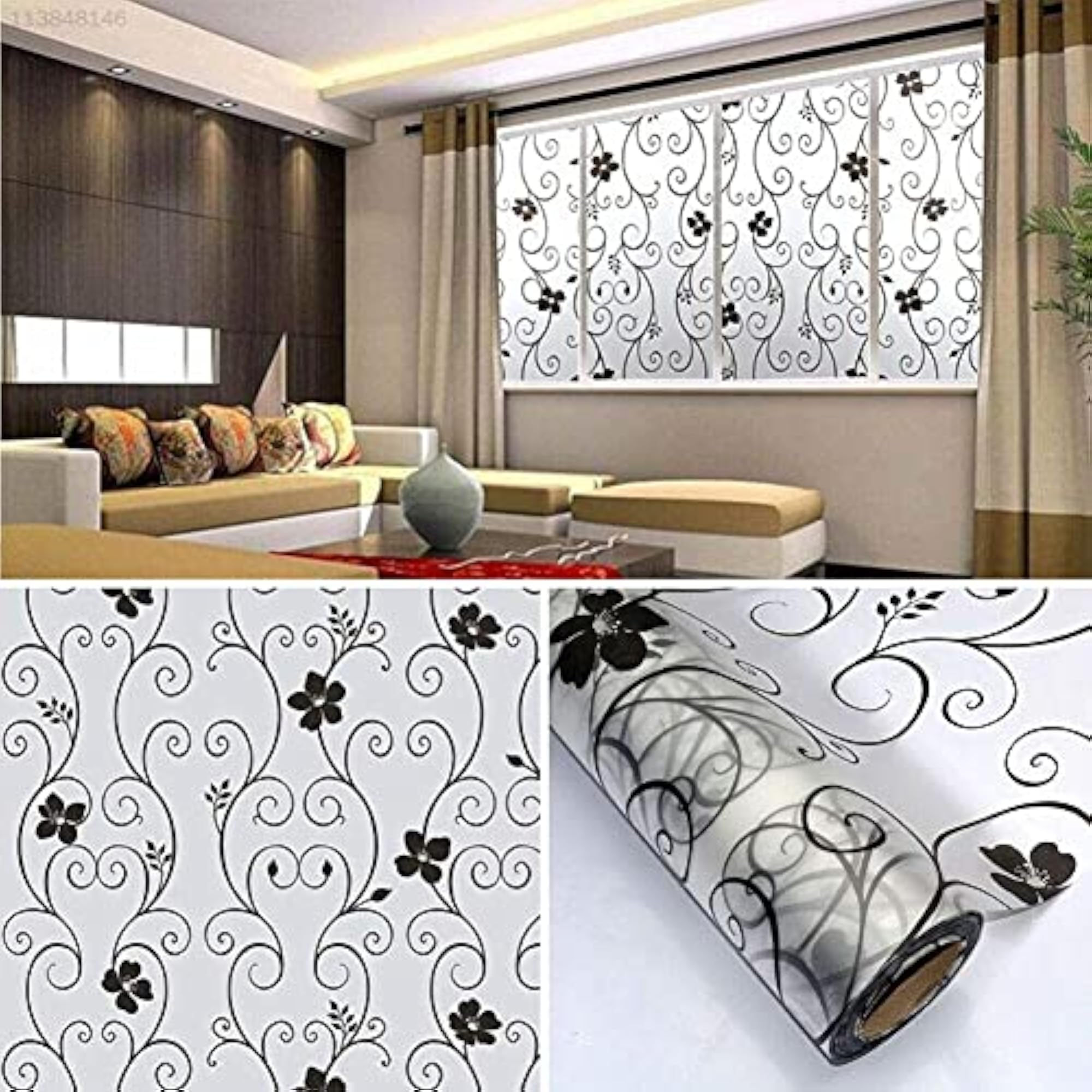 Imported Window Privacy Cover for Bedroom
