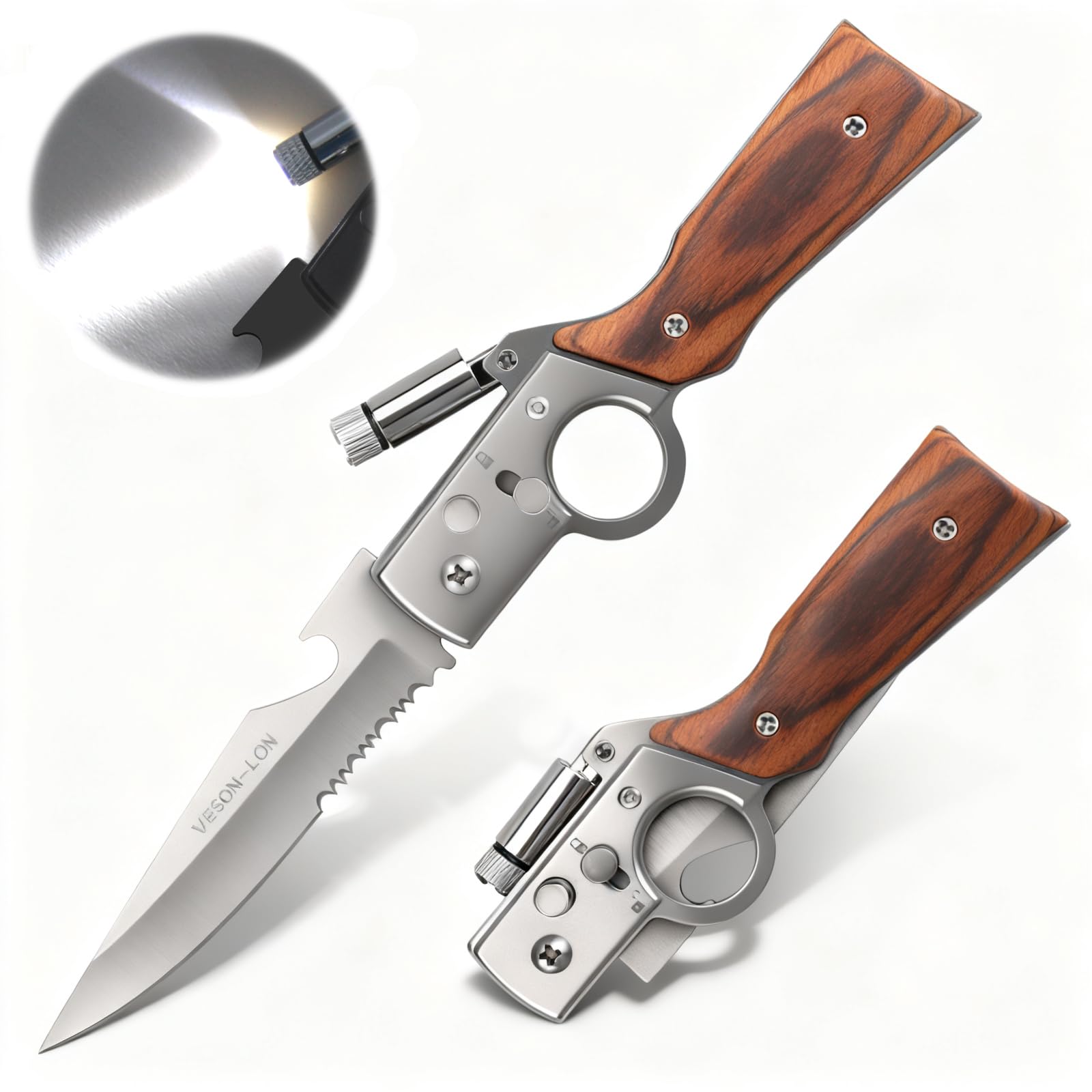 Amazon.com: VESON-LON New Folding Pocket AK 47 Knife, 3.7